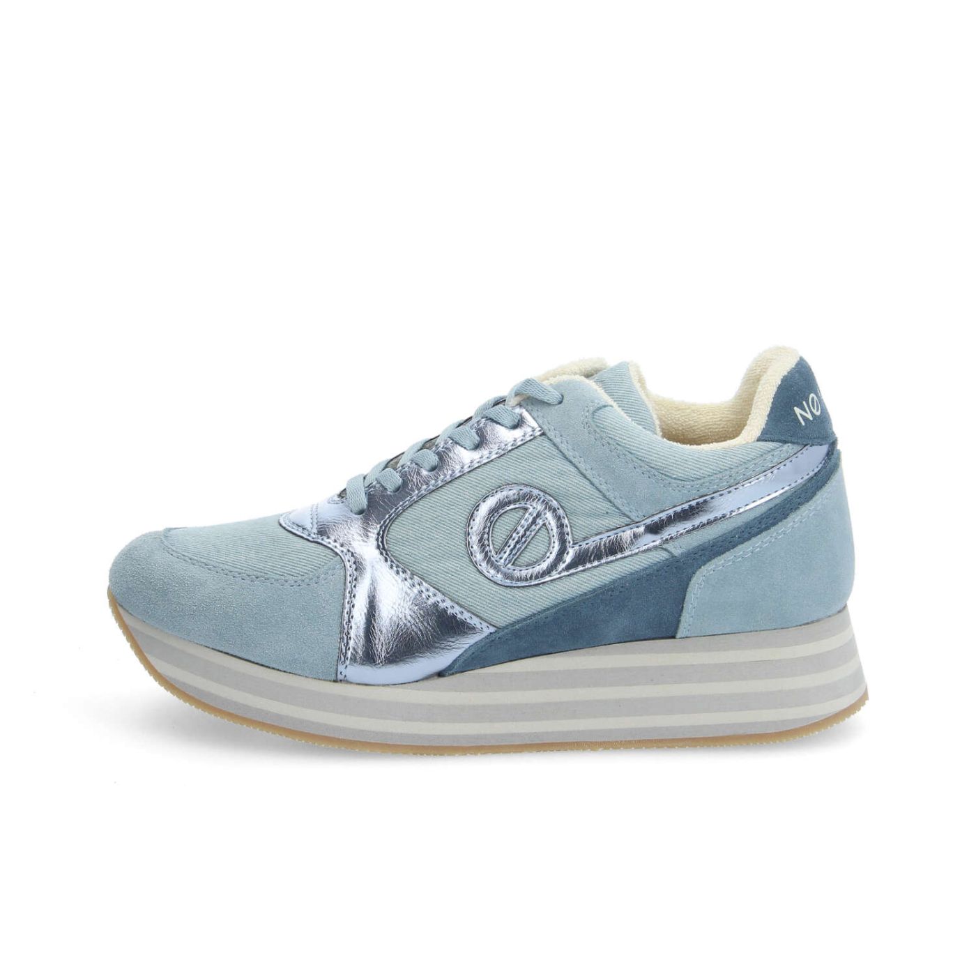 PARKO JOGGER W - DENIM/SDE/METAL - SKY BLUE/DENIM BLUE/SILVER